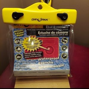 Dry Pak Waterproof Case For Camera or Phones by Kwik Tek BNWT